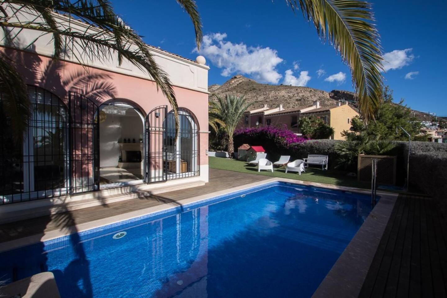 Asia Gardens Villa With Private Pool In Benidorm Cala de Finestrat Ngoại thất bức ảnh